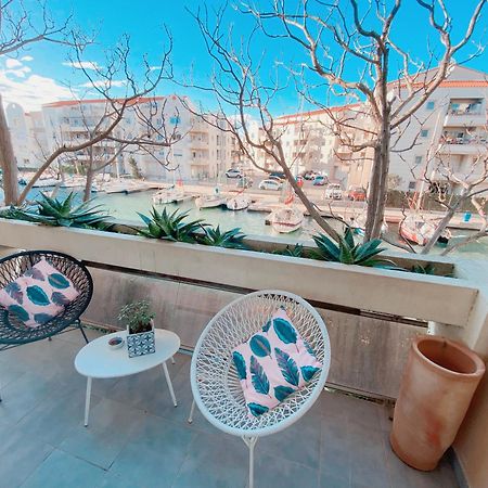 Ferienwohnung Superbe T2 Au Calme Avec Balcon Sur La Marina - 10 Canet-en-Roussillon Exterior foto