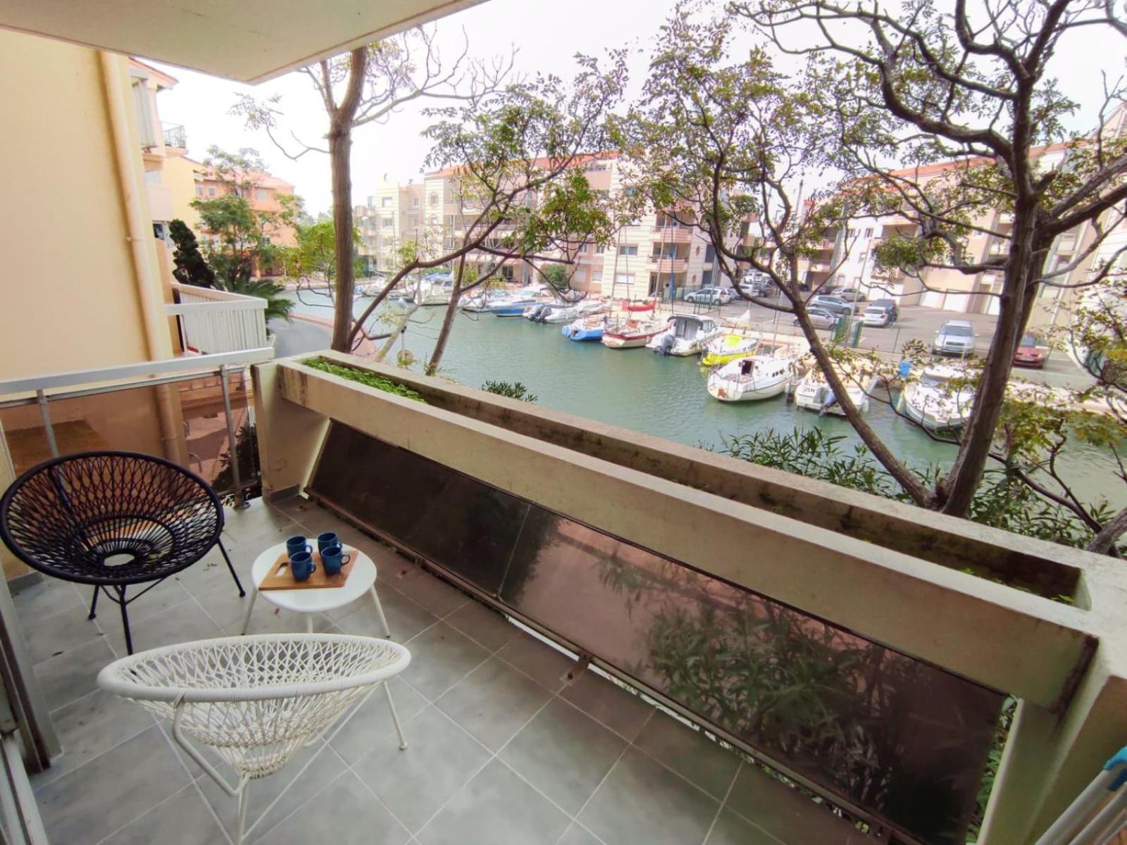 Ferienwohnung Superbe T2 Au Calme Avec Balcon Sur La Marina - 10 Canet-en-Roussillon Zimmer foto