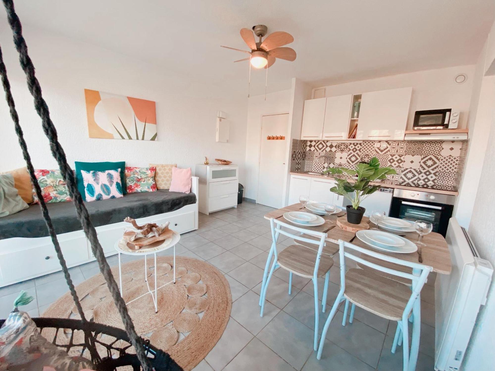 Ferienwohnung Superbe T2 Au Calme Avec Balcon Sur La Marina - 10 Canet-en-Roussillon Exterior foto