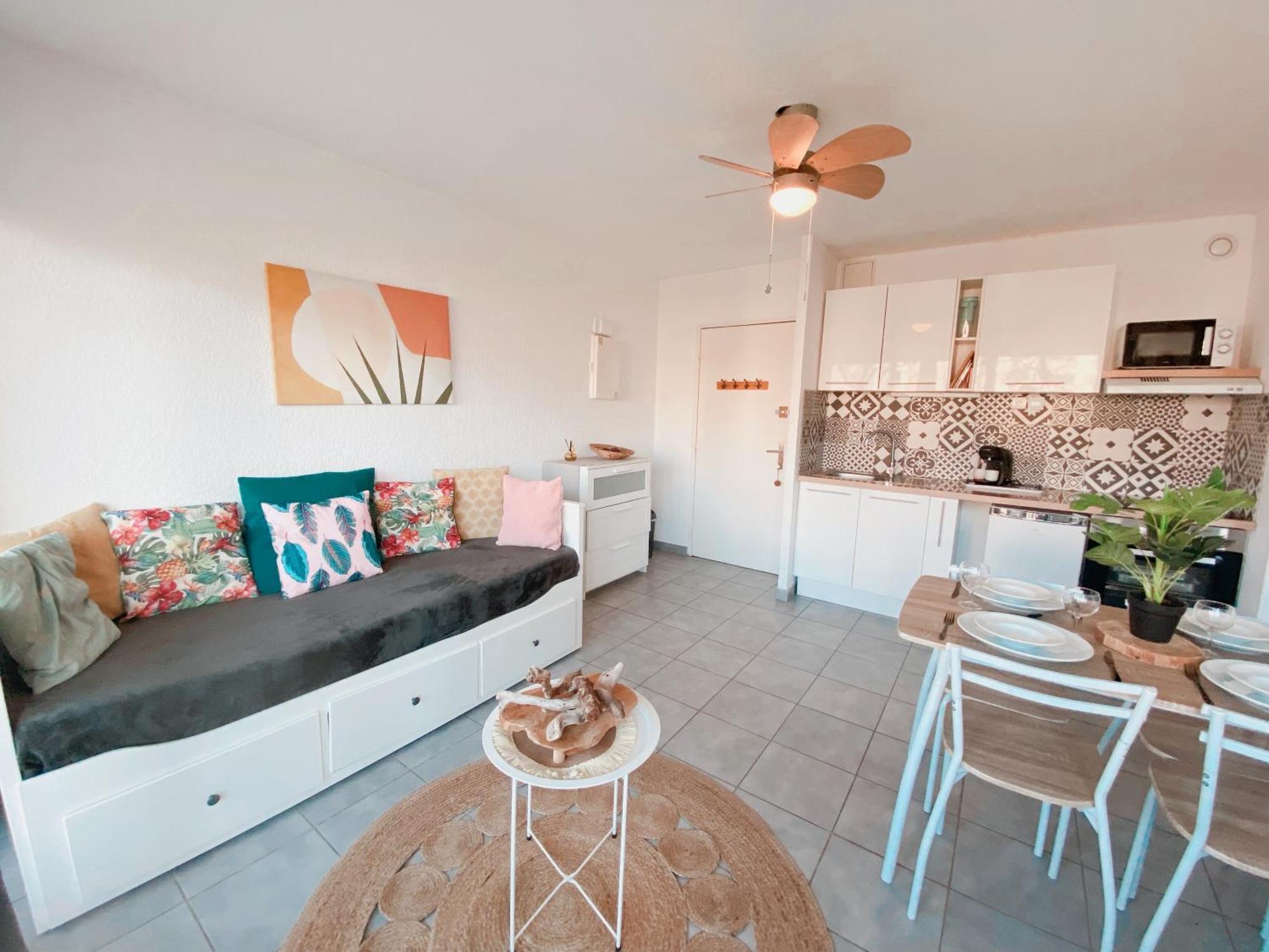 Ferienwohnung Superbe T2 Au Calme Avec Balcon Sur La Marina - 10 Canet-en-Roussillon Exterior foto